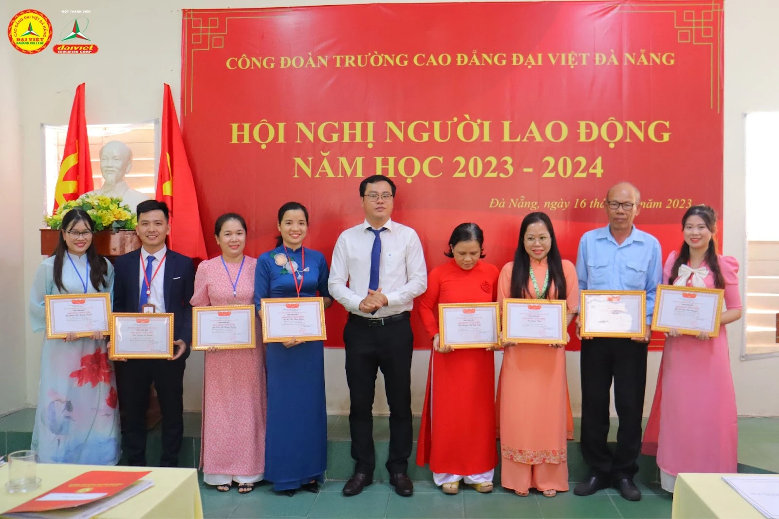 Hội Nghị Người Lao Động 2023–2024 – Trường Cao Đẳng Đại Việt Đà Nẵng