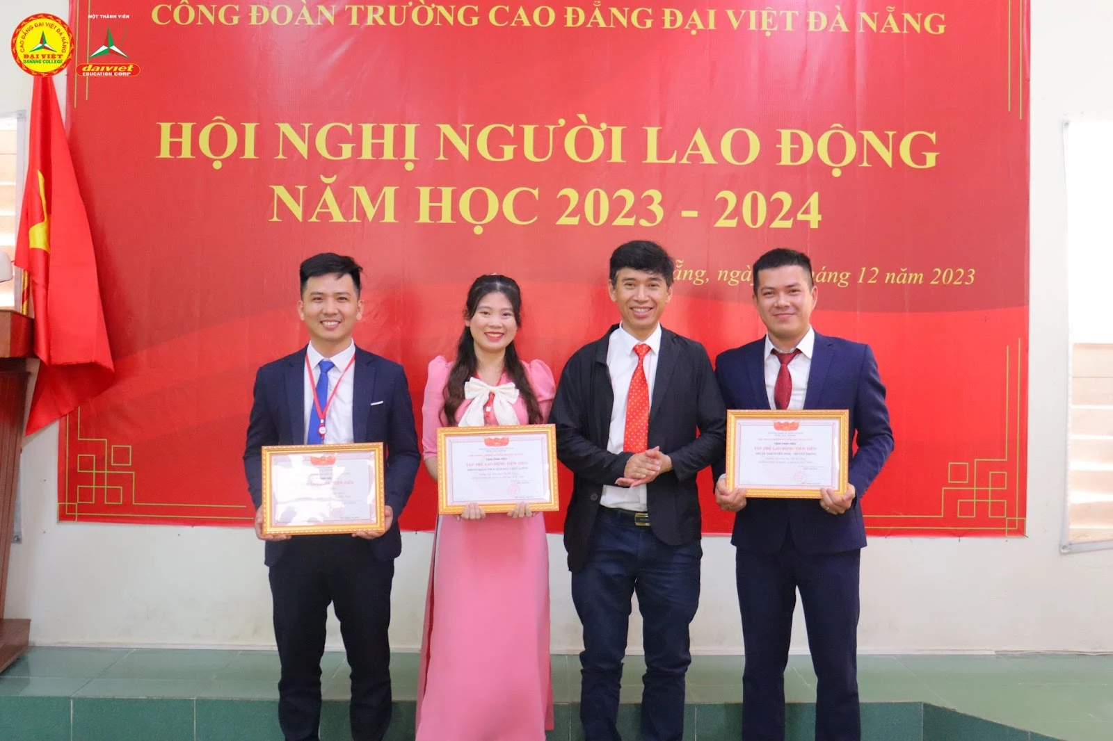 Hội Nghị Người Lao Động 2023–2024 – Trường Cao Đẳng Đại Việt Đà Nẵng