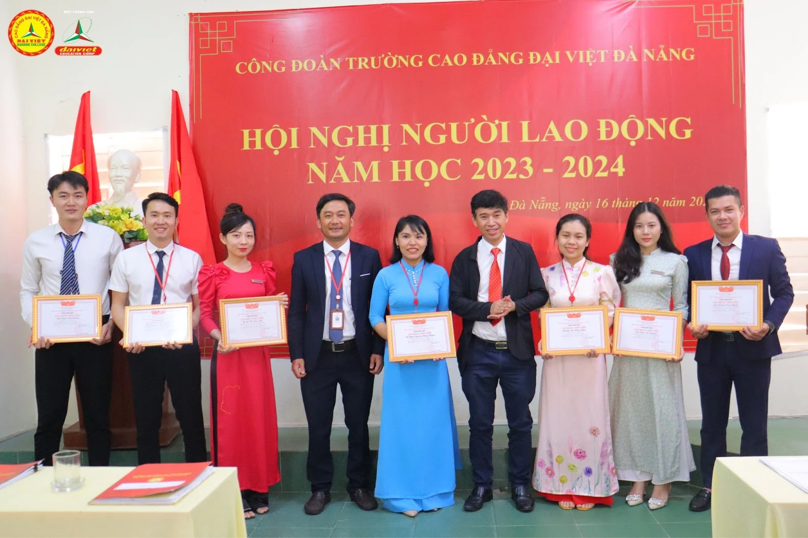 Hội Nghị Người Lao Động 2023–2024 – Trường Cao Đẳng Đại Việt Đà Nẵng