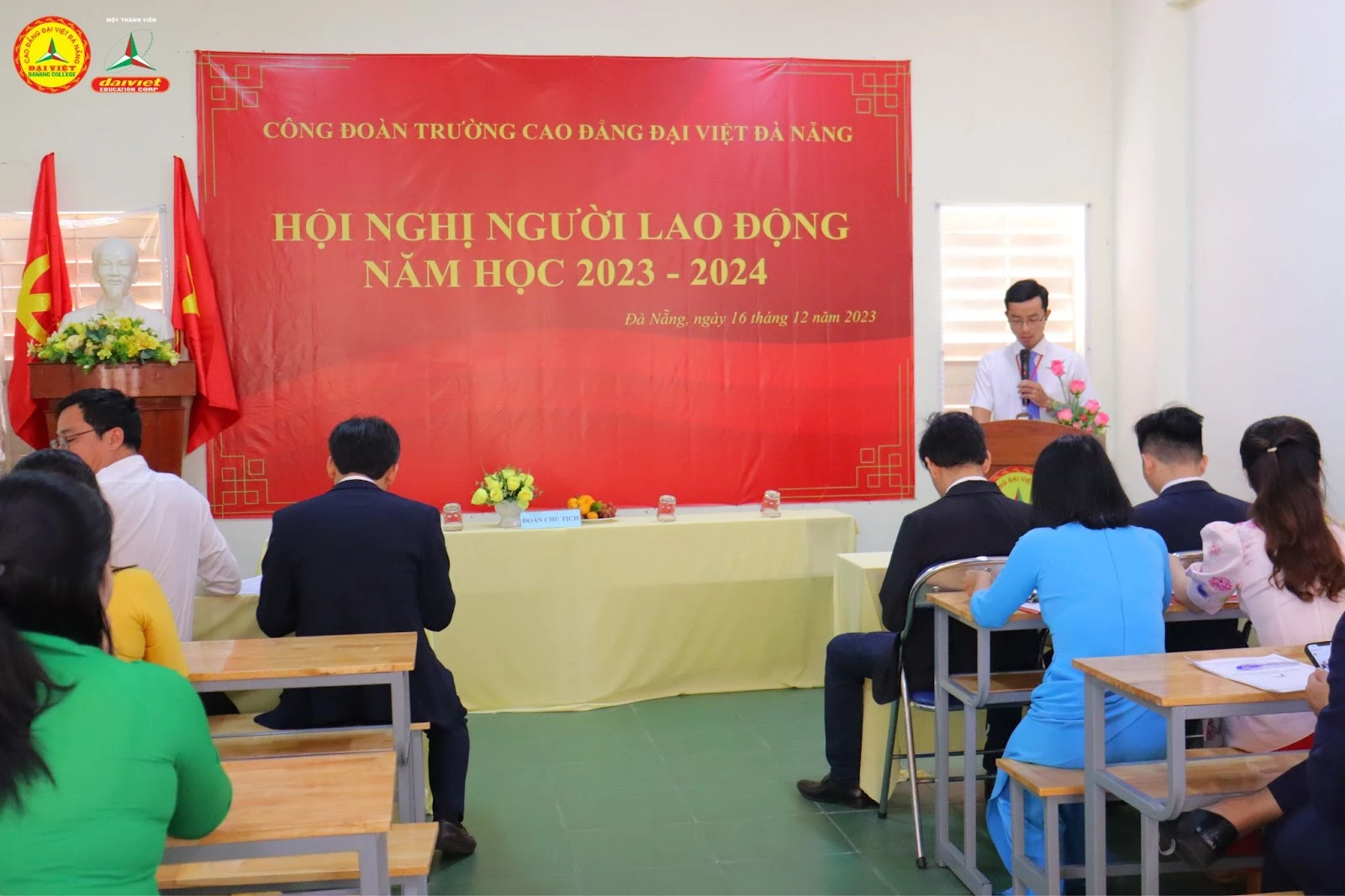Hội Nghị Người Lao Động 2023–2024 – Trường Cao Đẳng Đại Việt Đà Nẵng