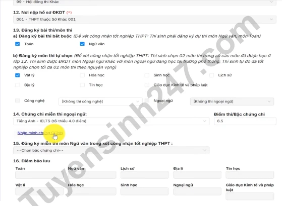 Hướng Dẫn Đăng Ký Dự Thi Tốt Nghiệp Thpt 2025 - Trực Tuyến