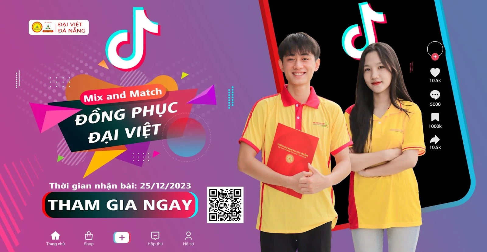 Kết Quả Cuộc Thi Mix and Match Đồng Phục Đại Việt | Trường Cao Đẳng Đại Việt Đà Nẵng