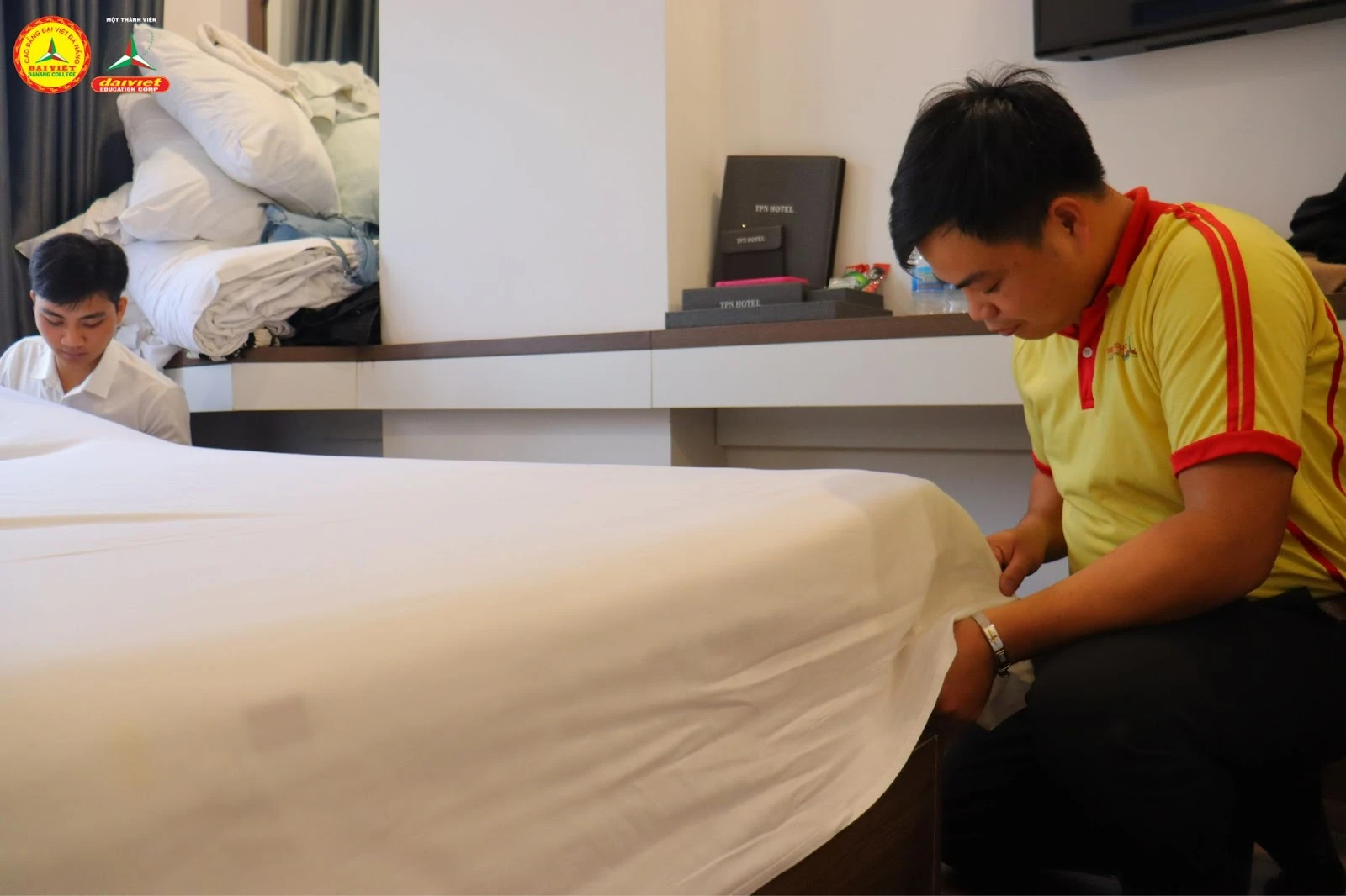 Khám Phá Tiết Học Nghiệp Vụ Buồng | Trường Cao Đẳng Đại Việt Đà Nẵng