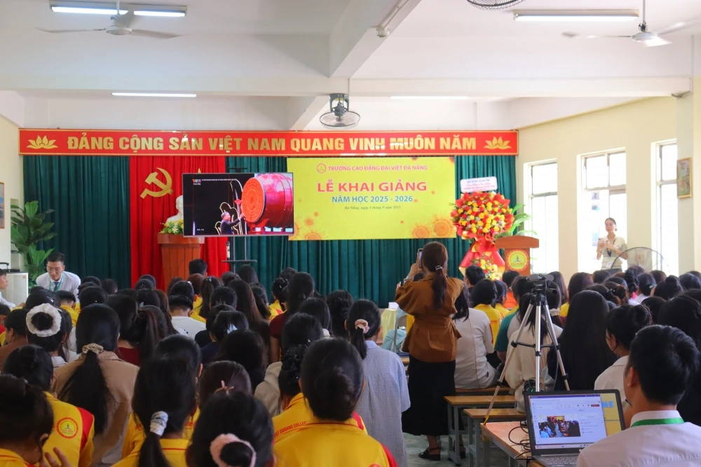 Lễ Khai Giảng 2025–2026 – Trường Cao Đẳng Đại Việt Đà Nẵng