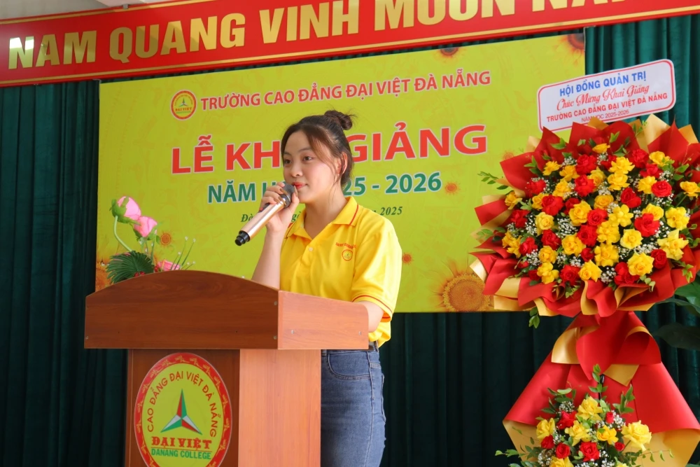 Lễ Khai Giảng 2025–2026 – Trường Cao Đẳng Đại Việt Đà Nẵng