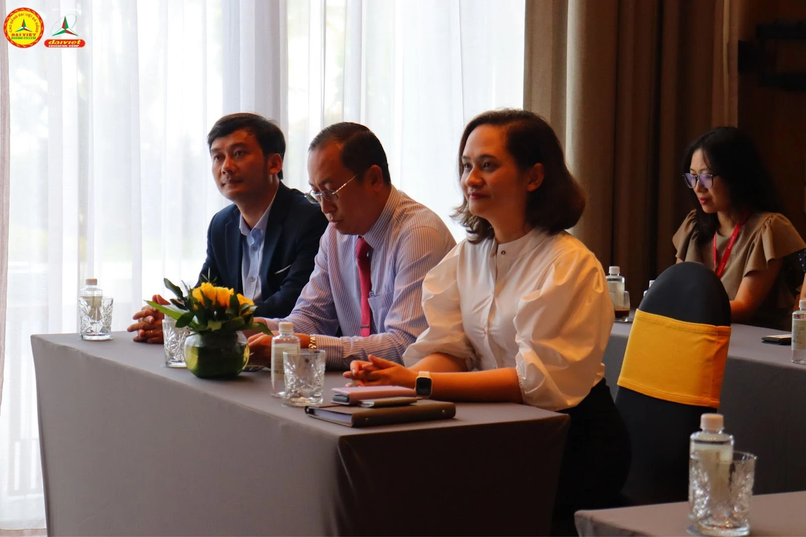 Lễ ký kết hợp tác giữa The Five & Trường Cao Đẳng Đại Việt Đà Nẵng | Trung Tâm Tuyển Sinh Truyền Thông