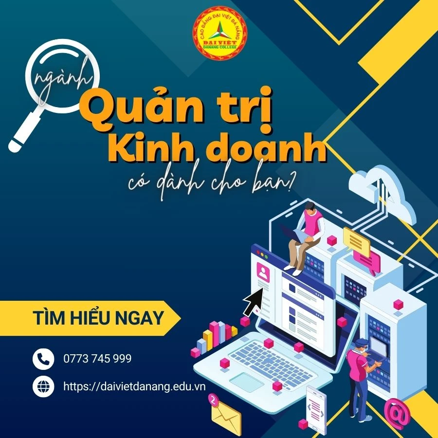 Ngành Quản Trị Kinh Doanh Có Phù Hợp Với Bạn? | Trường Cao Đẳng Đại Việt Đà Nẵng