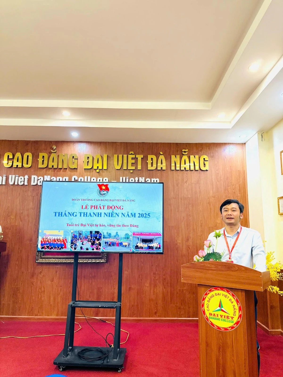 Phát động Tháng Thanh niên 2025 – Trường Cao Đẳng Đại Việt Đà Nẵng | Hoạt Động Sinh Viên