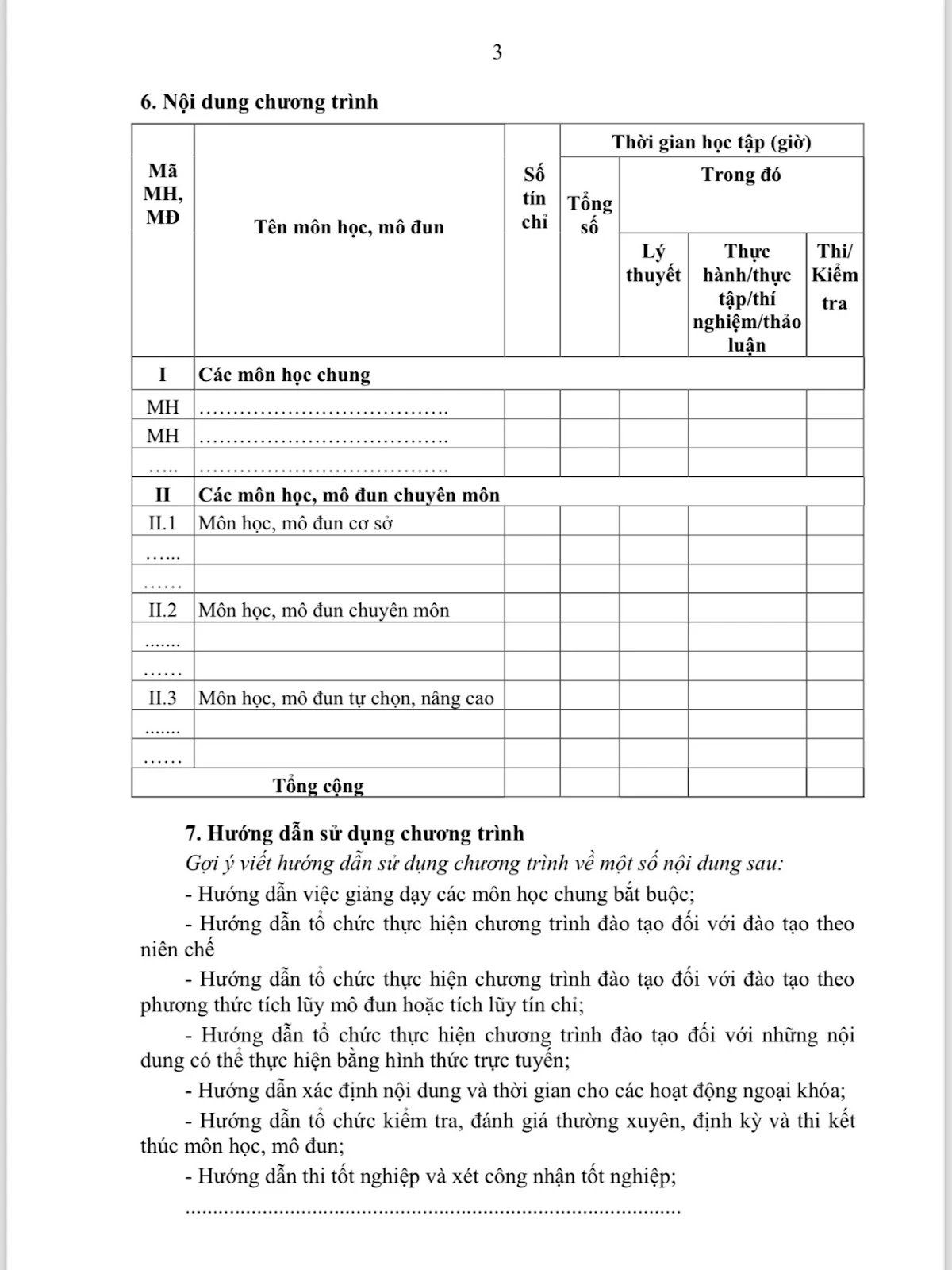 Quy Định Xây Dựng & Thẩm Định Chương Trình Đào Tạo Trung Cấp, Cao Đẳng | Trường Cao Đẳng Đại Việt Đà Nẵng