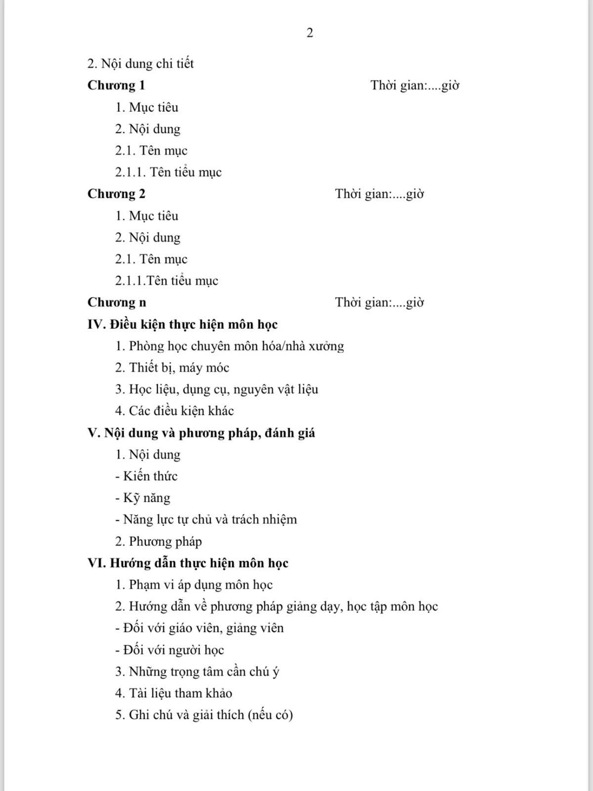Quy Định Xây Dựng & Thẩm Định Chương Trình Đào Tạo Trung Cấp, Cao Đẳng | Trường Cao Đẳng Đại Việt Đà Nẵng