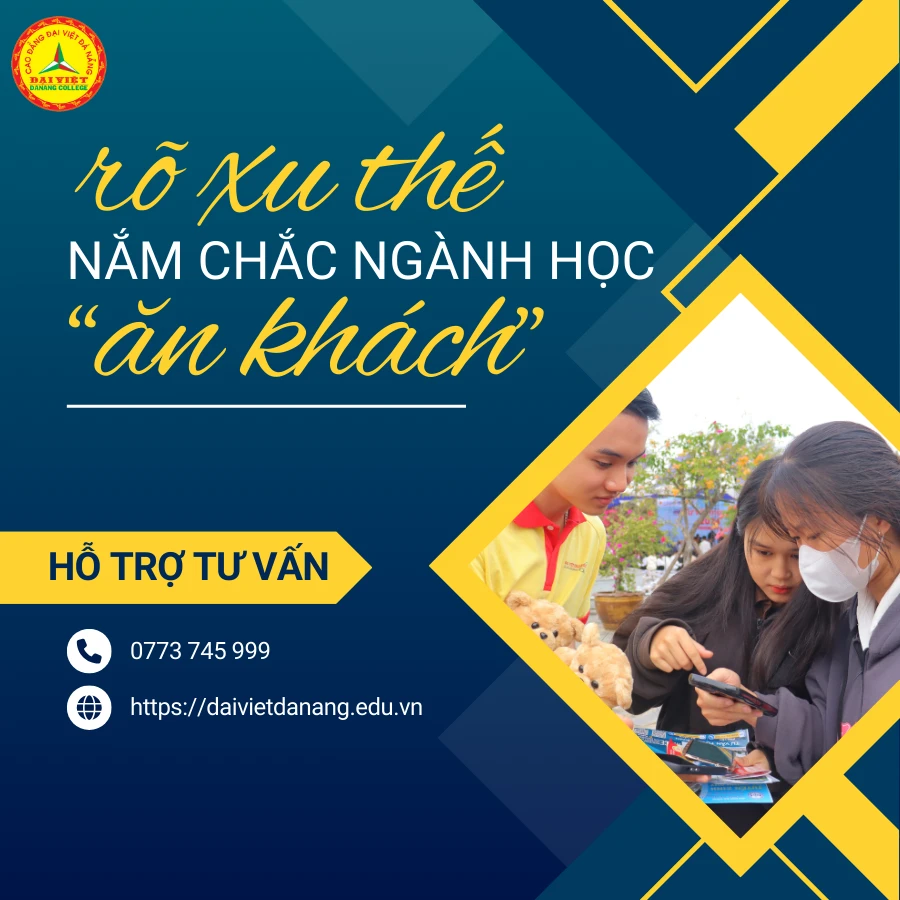 Rõ Xu Hướng – Nắm Chắc Ngành Học Ăn Khách 2024 | Trường Cao Đẳng Đại Việt Đà Nẵng