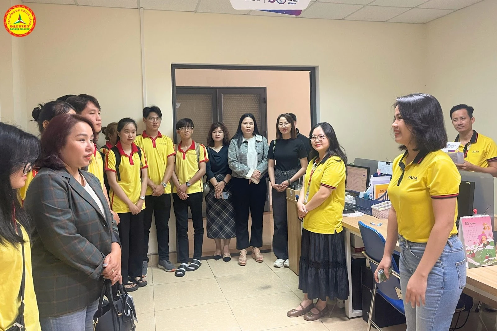 Sinh viên Khoa Kinh tế tham quan MISA Đà Nẵng | Trường Cao Đẳng Đại Việt Đà Nẵng