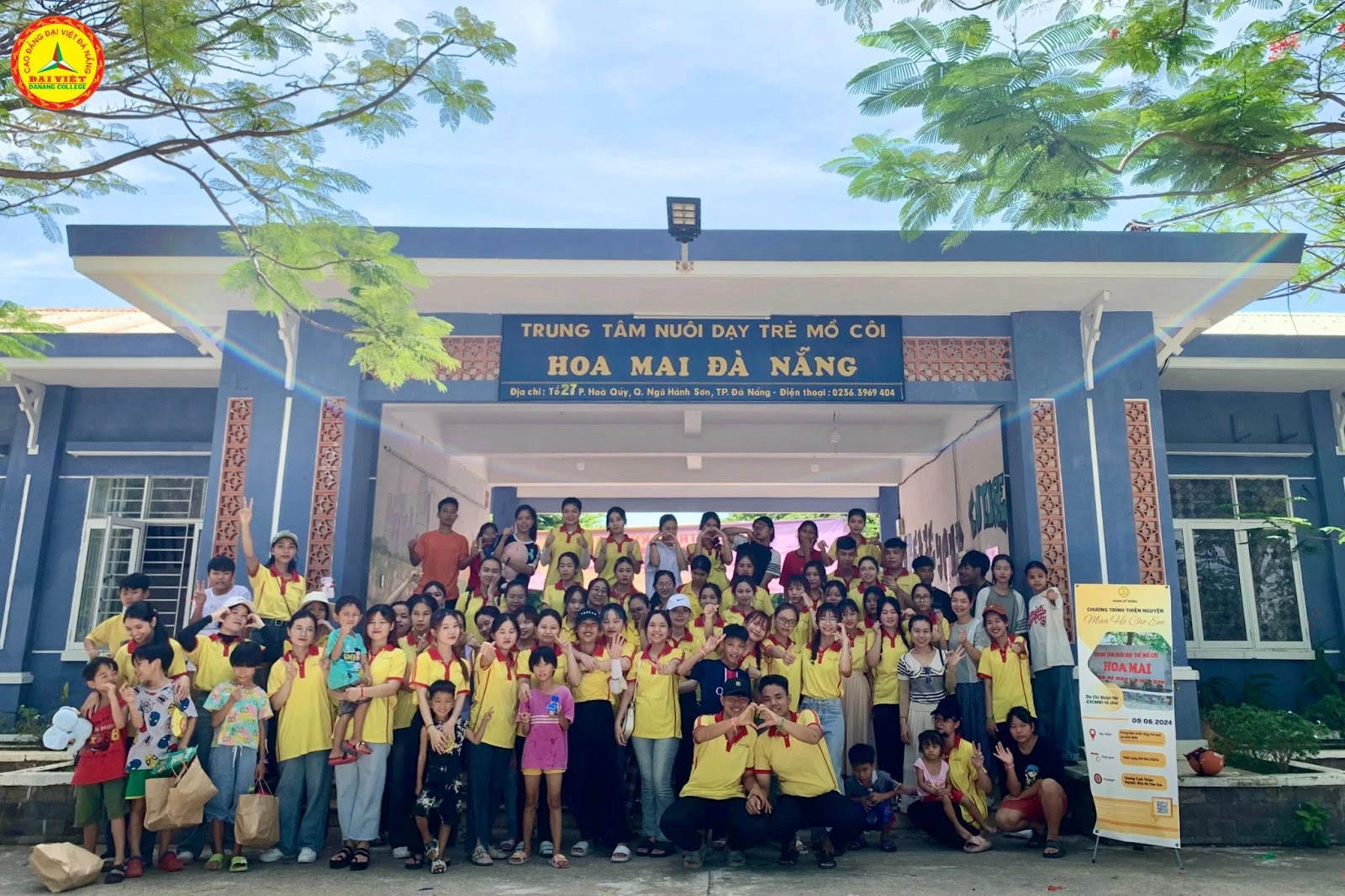 Sinh viên năm nhất gây quỹ hơn 8 triệu cho Mùa hè cho em – Trường Cao đẳng Đại Việt Đà Nẵng