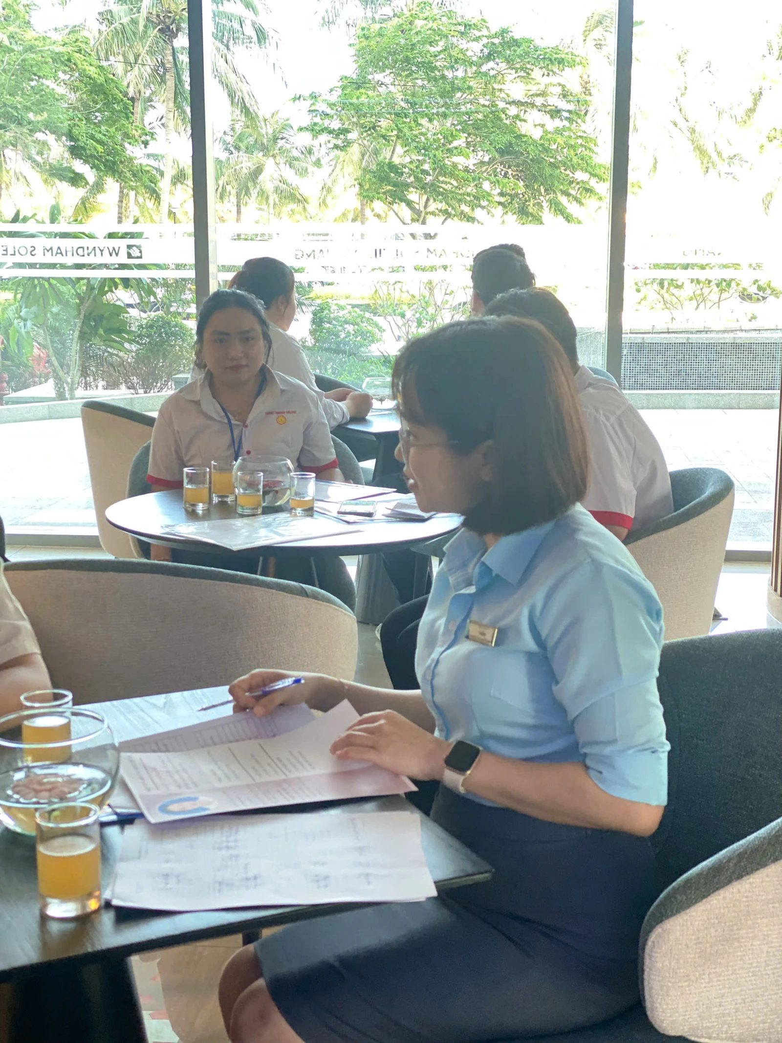 SINH VIÊN NGÀNH QUẢN TRỊ KHÁCH SẠN THAM GIA PHỎNG VẤN VÀ NHẬN VIỆC TẠI WYNDHAM SOLEIL DANANG HOTEL