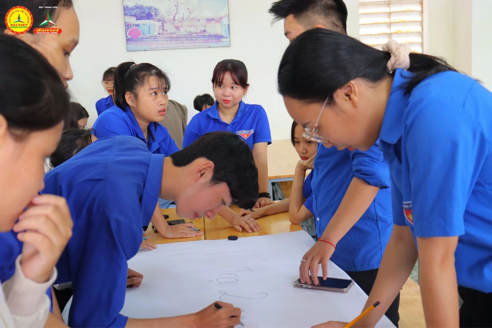 Sôi nổi tập huấn kỹ năng cho cán bộ Đoàn 2023 – Trường Cao Đẳng Đại Việt Đà Nẵng