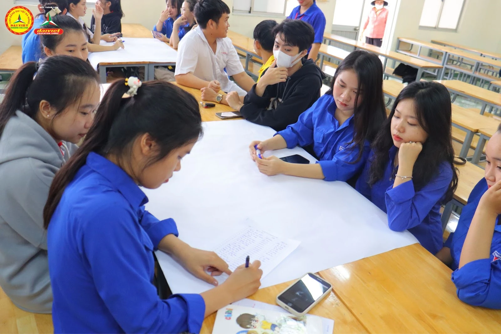 Sôi nổi tập huấn kỹ năng cho cán bộ Đoàn 2023 – Trường Cao Đẳng Đại Việt Đà Nẵng