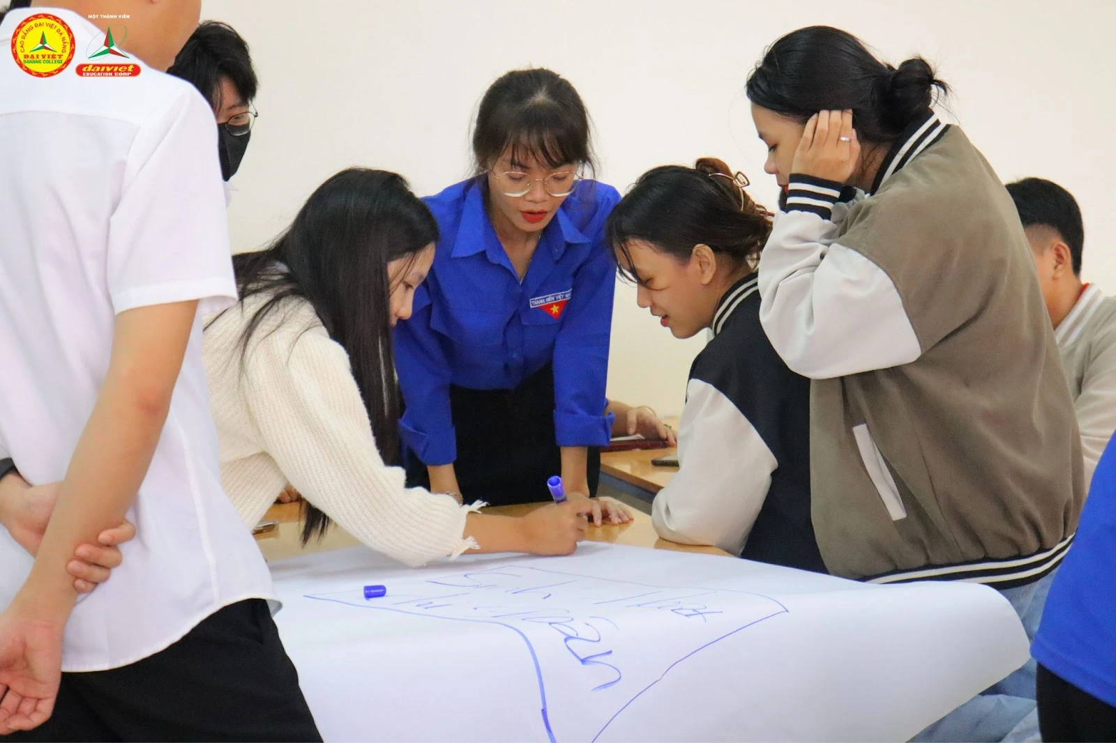 Sôi nổi tập huấn kỹ năng cho cán bộ Đoàn 2023 – Trường Cao Đẳng Đại Việt Đà Nẵng