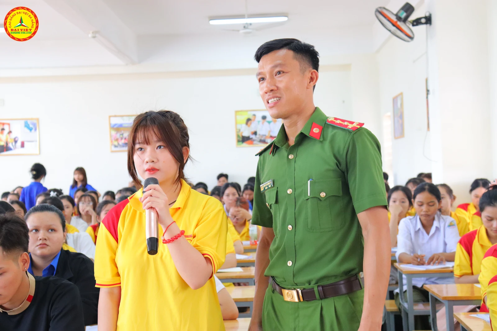 Tân sinh viên K24 đợt 4;5 hoàn thành tuần sinh hoạt công dân – Trường Cao đẳng Đại Việt Đà Nẵng