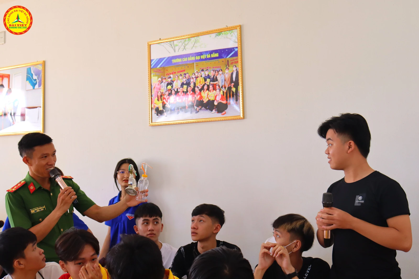 Tân sinh viên K24 đợt 4;5 hoàn thành tuần sinh hoạt công dân – Trường Cao đẳng Đại Việt Đà Nẵng