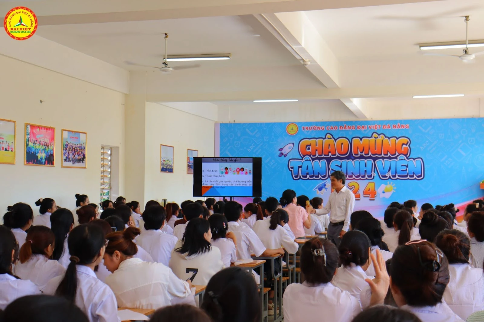 Tuần Sinh Hoạt Công Dân Cho Tân Sinh Viên K24 – Trường Cao Đẳng Đại Việt Đà Nẵng | Phòng Công Tác Sinh Viên