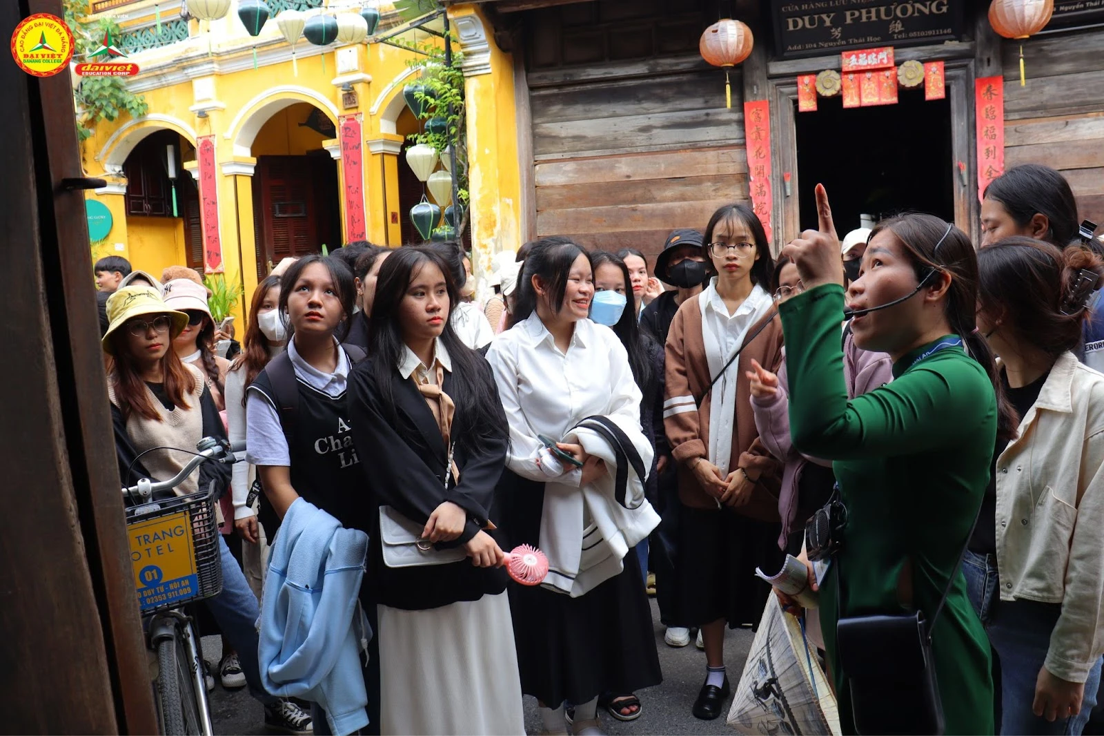 Tour Trải Nghiệm Hội An – Sinh Viên Trường Cao Đẳng Đại Việt Đà Nẵng | Trung Tâm Tuyển Sinh Truyền Thông