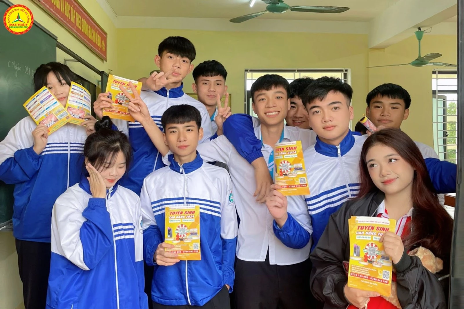 Trường Cao Đẳng Đại Việt Đà Nẵng Đồng Hành Cùng Thí Sinh 2k6