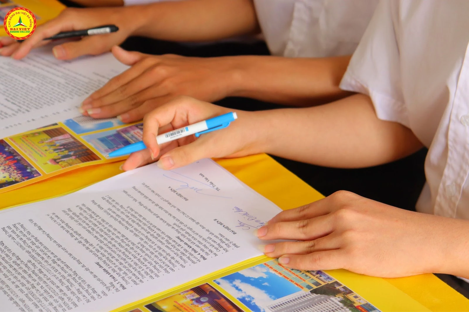 Ký Hợp Đồng Cam Kết Việc Làm K23 – Trường Cao Đẳng Đại Việt Đà Nẵng