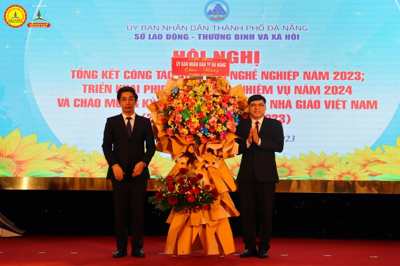 Trường Cao đẳng Đại Việt Đà Nẵng nhận Giấy khen hoàn thành tốt nhiệm vụ Giáo dục nghề nghiệp 2023