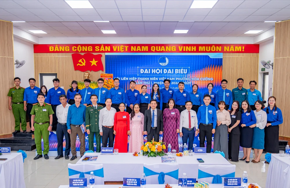 TUỔI TRẺ ĐẠI VIỆT THAM DỰ ĐẠI HỘI HỘI LHTN VIỆT NAM PHƯỜNG HÒA CƯỜNG NHIỆM KỲ 2026 - 2029