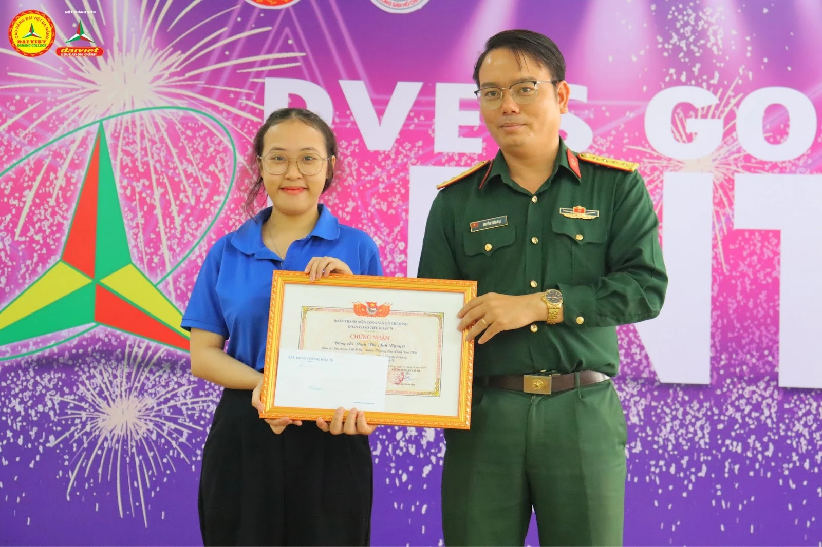 Tuyên dương – Khen thưởng công tác Đoàn 2023 | Trường Cao Đẳng Đại Việt Đà Nẵng