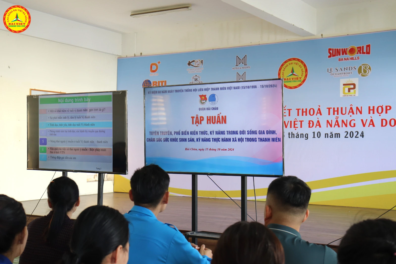 Tuyên Truyền & Tập Huấn Sức Khỏe Sinh Sản – Hoạt Động Sinh Viên Trường Cao Đẳng Đại Việt Đà Nẵng