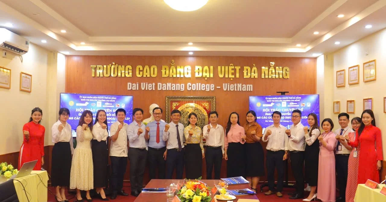 Ứng dụng chuyển đổi số trong quản lý & giảng dạy tại Trường Cao đẳng Đại Việt Đà Nẵng