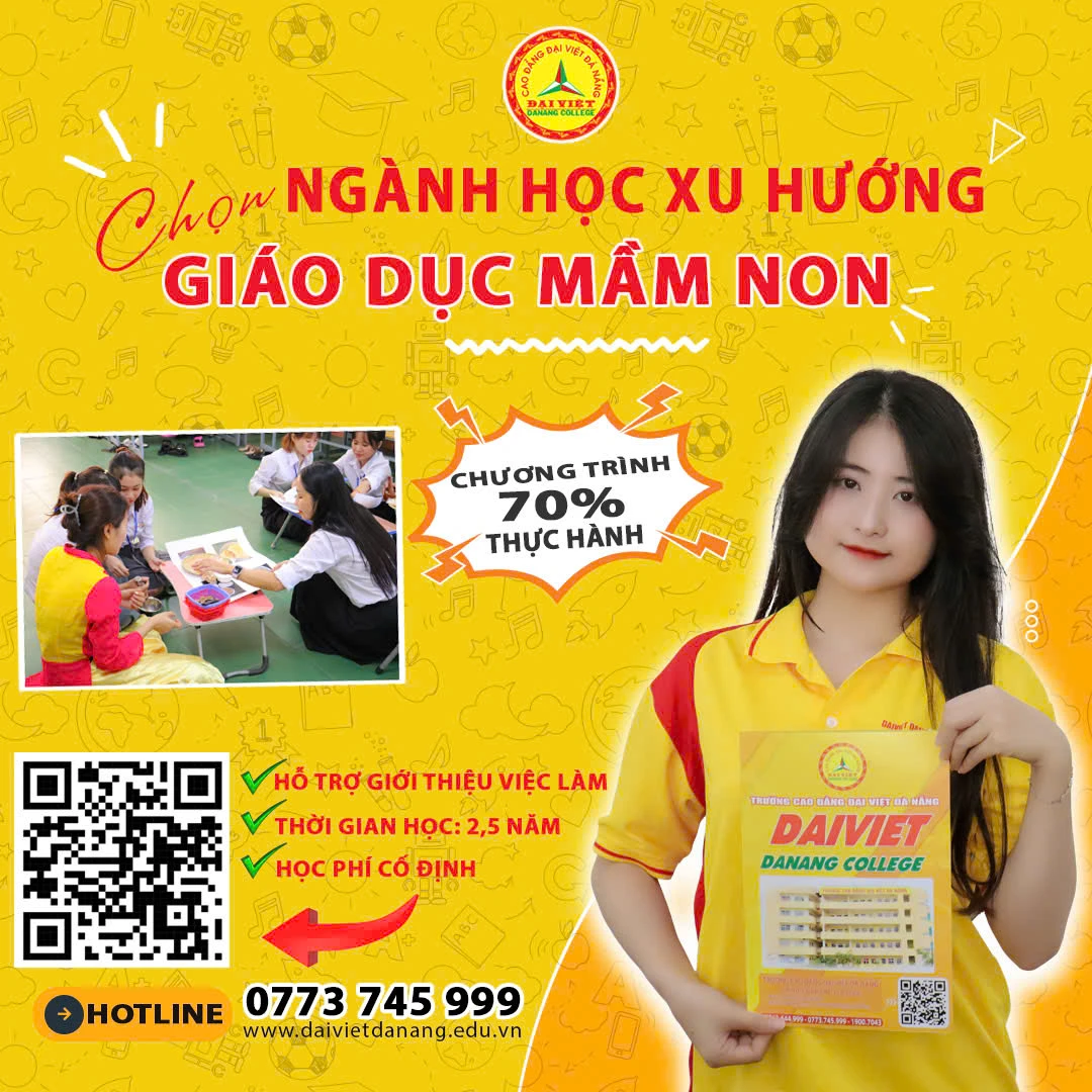 Xét Học Bạ 2025 Săn Học Bổng Giá Trị Tại Trường Cao Đẳng Đại Việt Đà Nẵng