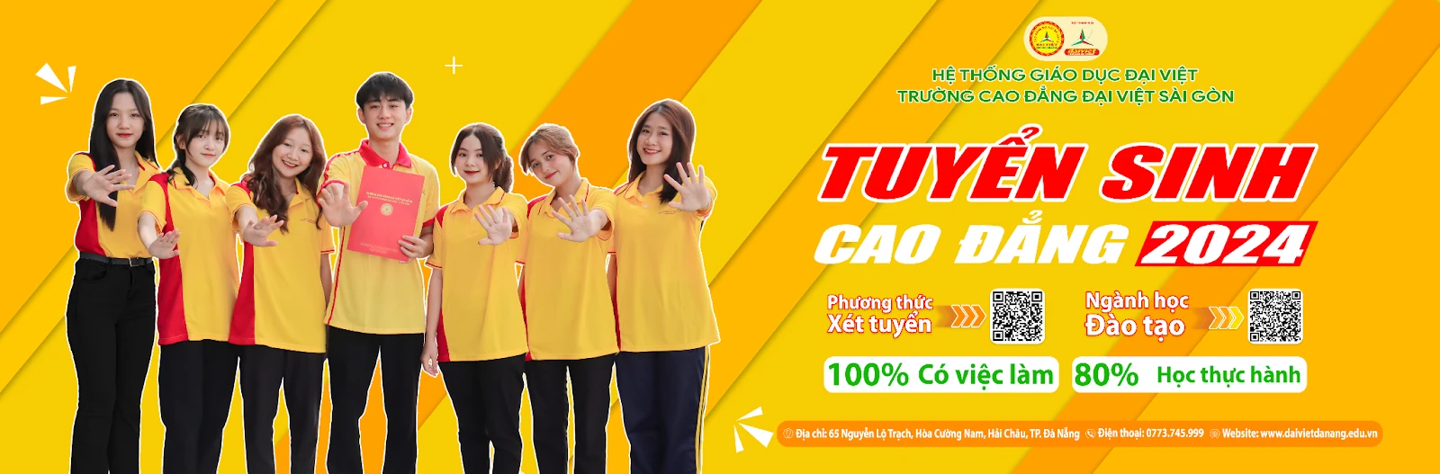 Xu Hướng Ngành Nghề & Phương Thức Xét Tuyển 2024 | Trường Cao Đẳng Đại Việt Đà Nẵng