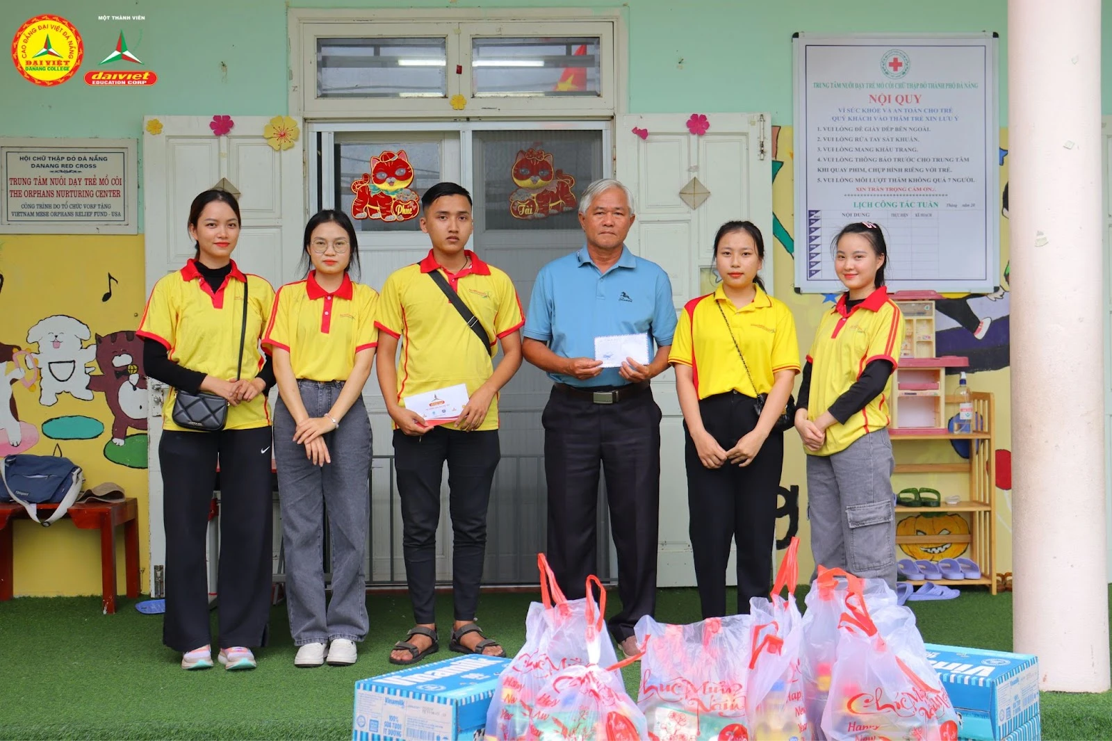 Xuân Yêu Thương – Hoạt Động Thiện Nguyện Ý Nghĩa của Sinh Viên Trường Cao Đẳng Đại Việt Đà Nẵng