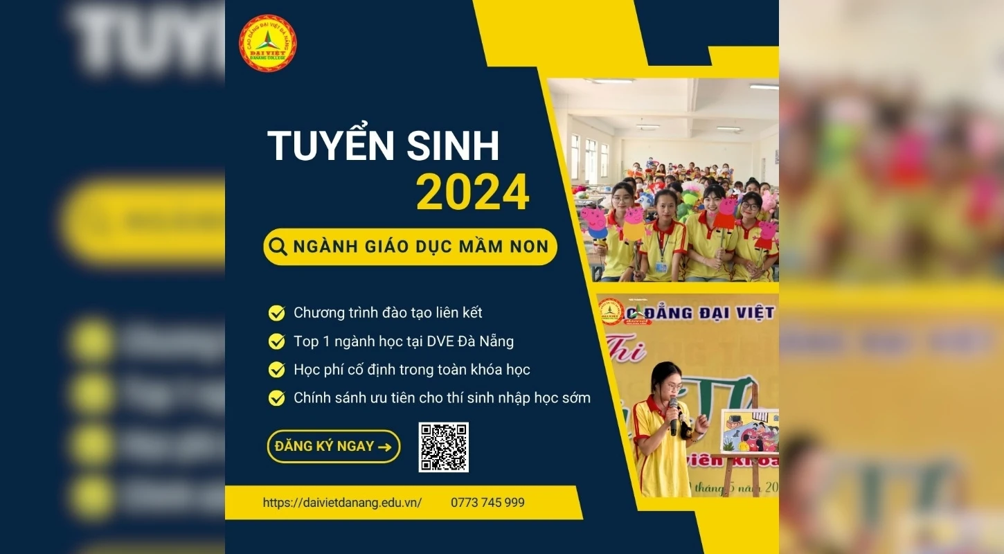 Giáo Dục Mầm Non Ngành Học Cho Những Người Yêu Trẻ | Trường Cao Đẳng Đại Việt Đà Nẵng