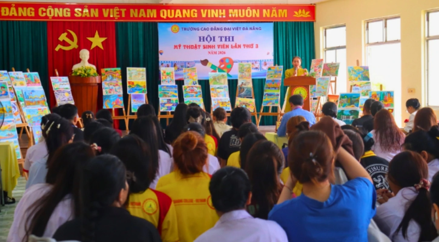HỘI THI MỸ THUẬT SINH VIÊN LẦN THỨ 3 NĂM HỌC 2025-2026 | Trường Cao Đẳng Đại Việt Đà Nẵng