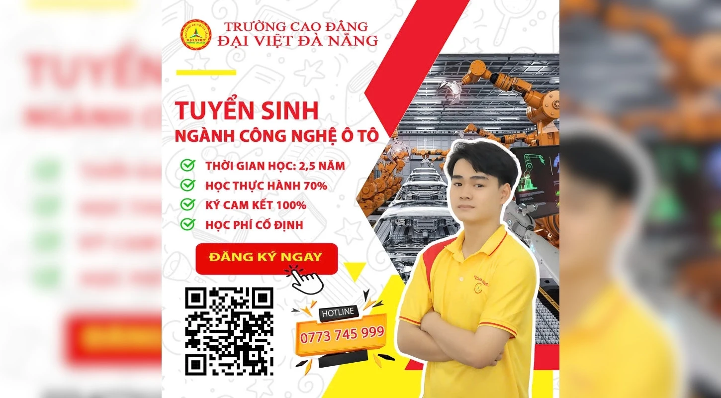 Kiến Tạo Chuyên Gia Xe Điện Thế Hệ Mới | Trường Cao Đẳng Đại Việt Đà Nẵng