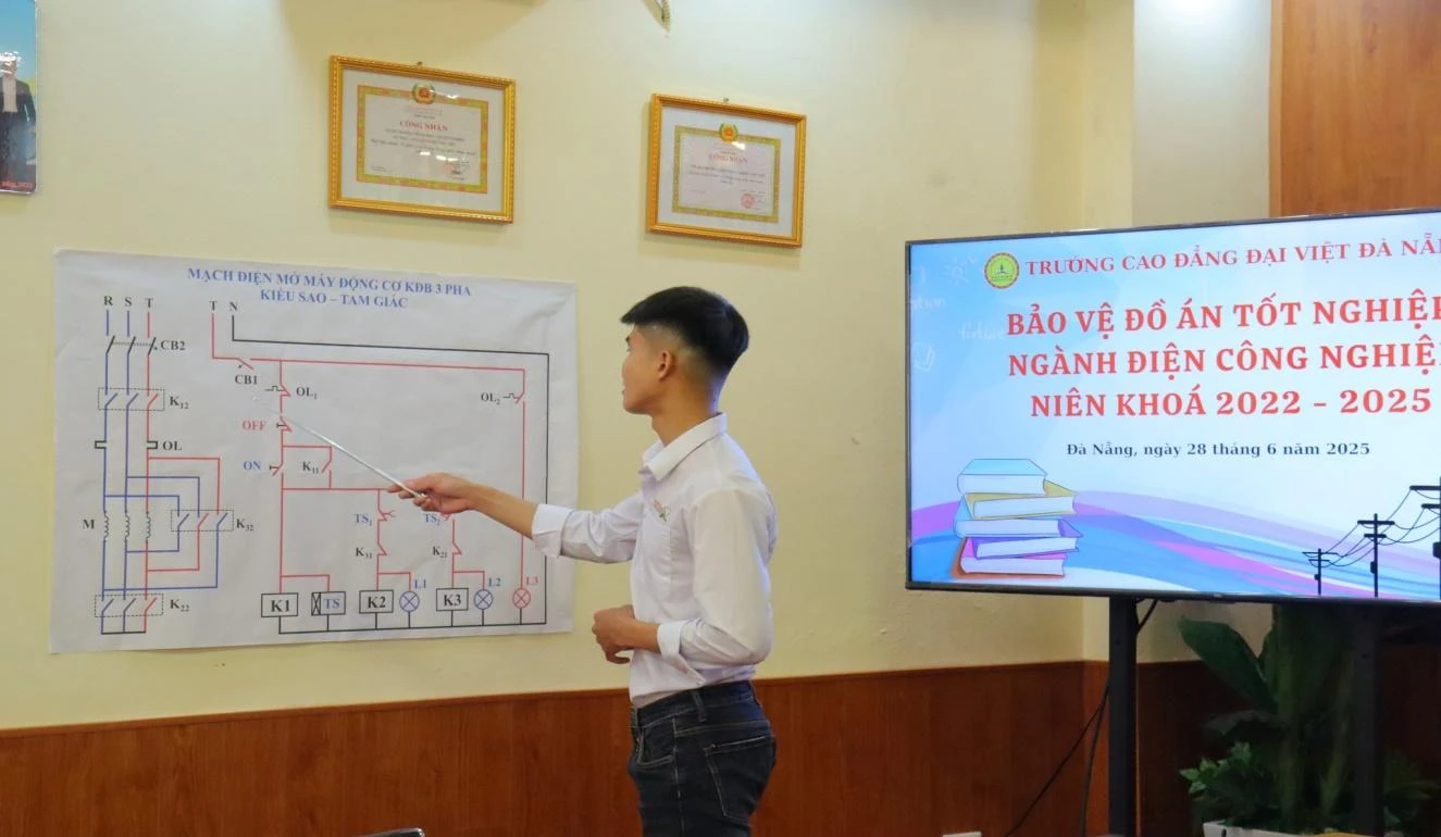 Bảo Vệ Đồ Án Tốt Nghiệp Ngành Điện Công Nghiệp 2025