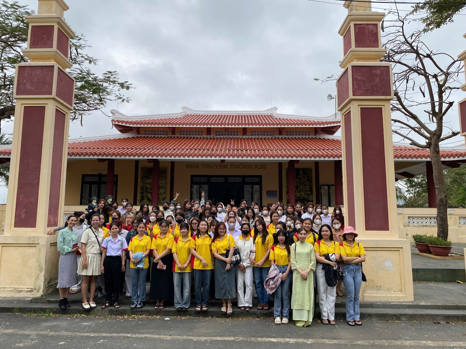 Hoạt động thực tế môn Cơ sở Văn hóa Việt Nam – Sinh viên Giáo dục Mầm non | Trường Cao Đẳng Đại Việt Đà Nẵng – Khoa Sư phạm