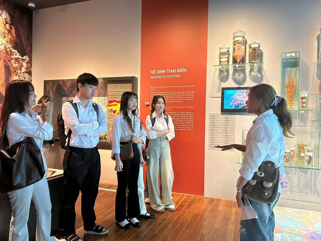 Sinh Viên Khoa Ngoại Ngữ Tham Quan Bảo Tàng Đà Nẵng