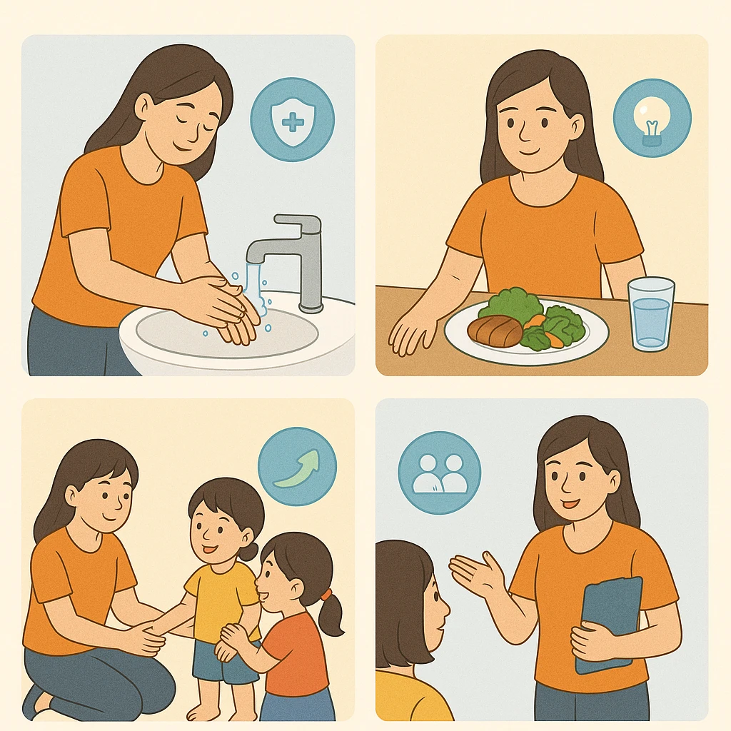 Tìm hiểu học phần Vệ sinh Dinh dưỡng trong ngành Giáo dục Mầm non | Trường Cao Đẳng Đại Việt Đà Nẵng – Khoa Sư Phạm