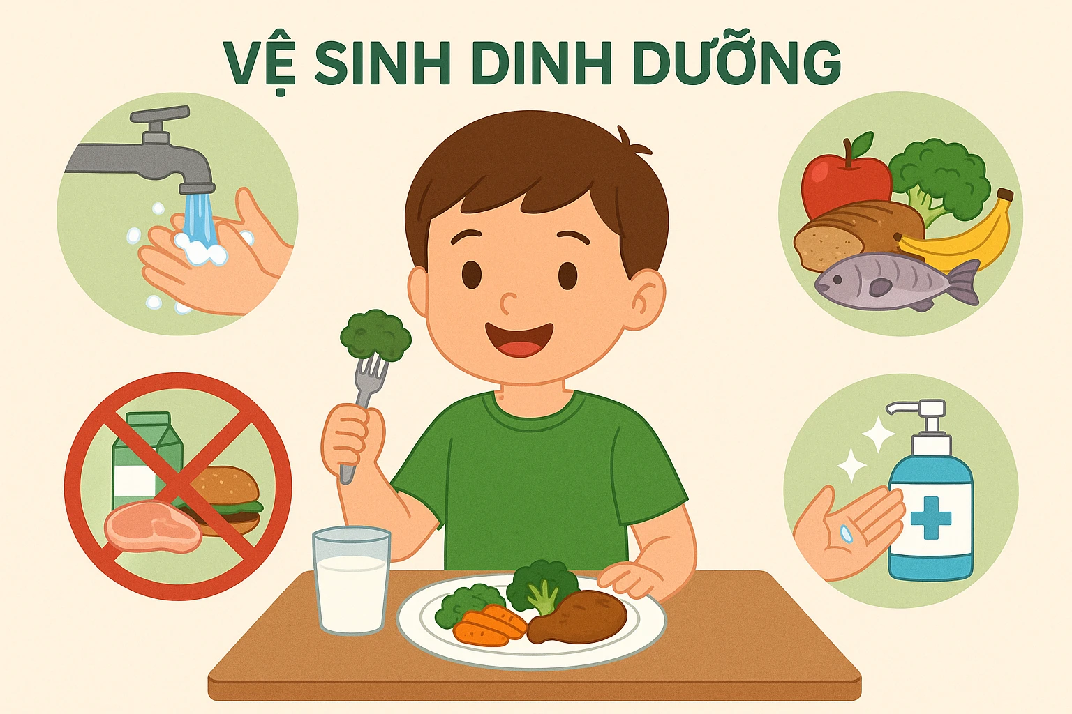 Tìm hiểu học phần Vệ sinh Dinh dưỡng trong ngành Giáo dục Mầm non | Trường Cao Đẳng Đại Việt Đà Nẵng – Khoa Sư Phạm