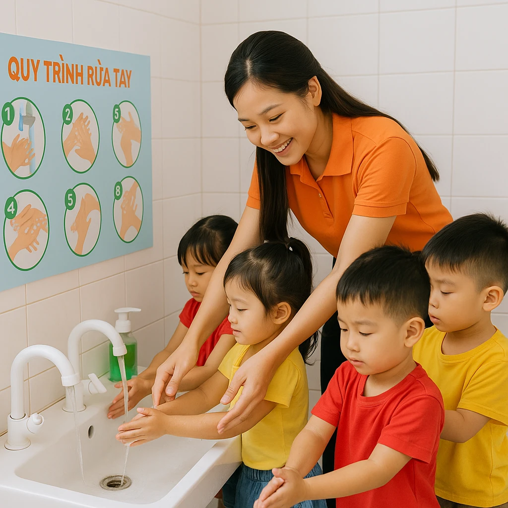 Tìm hiểu học phần Vệ sinh Dinh dưỡng trong ngành Giáo dục Mầm non | Trường Cao Đẳng Đại Việt Đà Nẵng – Khoa Sư Phạm